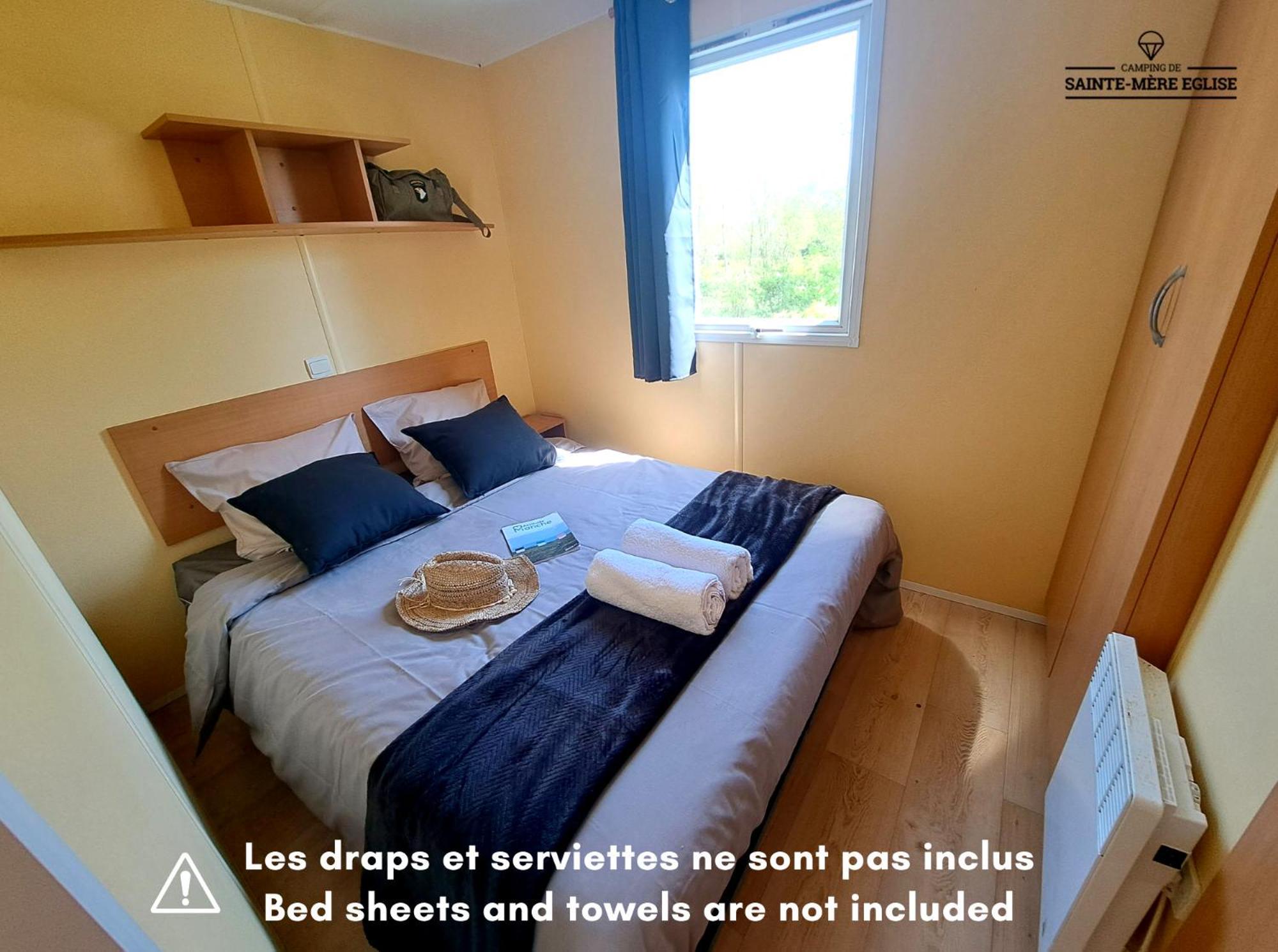 Camping Sainte Mere Eglise Exteriör bild